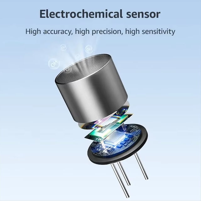 Alcohol Detector Tester Air-Blown High-Precision Electrochemical Alcohol Detector Household Measuring Instrument