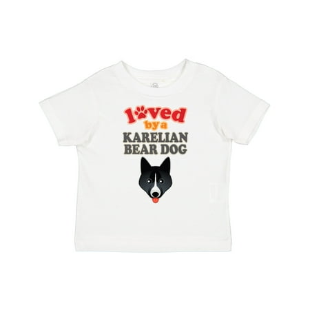 

Inktastic Karelian Bear Dog Lover Boys or Girls Toddler T-Shirt