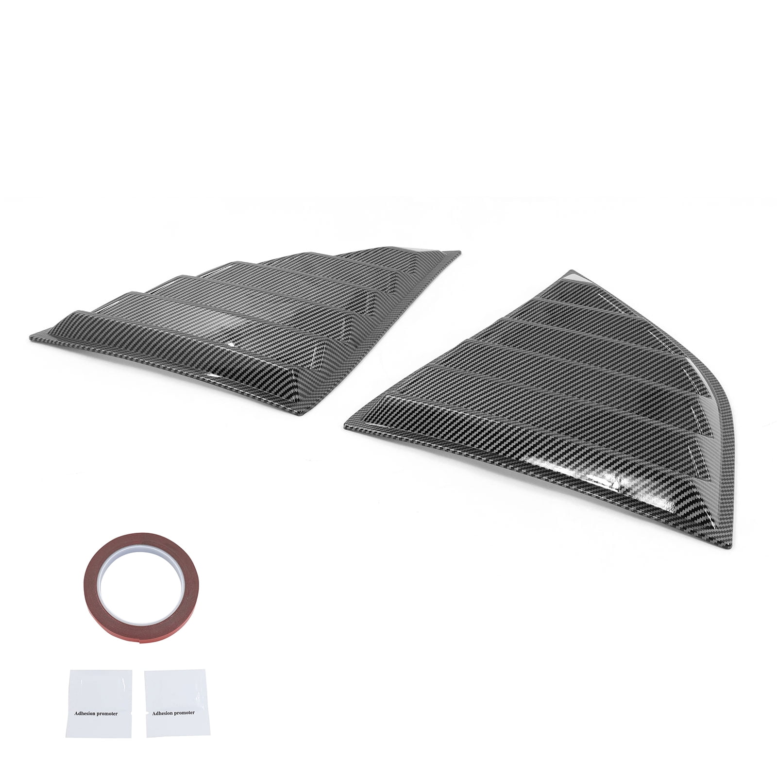 Rear Side Window Louvers, Air Vent Scoop Louvers For Tesla Model 3 2017-2024 - View #2