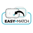 thumbnail image 4 of LocknLock - Set of 2 EasyMatch Plastic Containers, Airtight and Leakproof, 1.2 Liter Capacity, Blue, 4 of 6