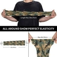 thumbnail image 4 of Goofa Camouflage Rabbit Pattern UV Sun Protection Arm Sleeves, UPF 50 Sports Cooling Arm Compression Sleeves for Men Women Teenager, 4 of 8