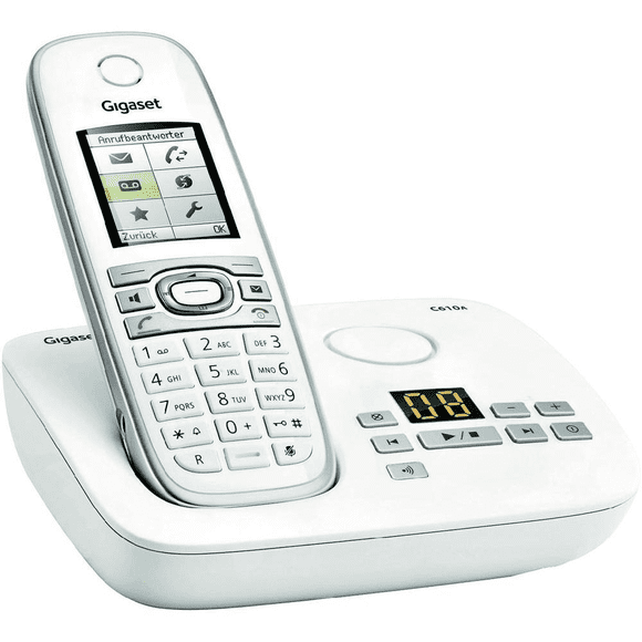 Teléfono inalámbrico Siemens Gigaset C610A-L410 con clip manos libres