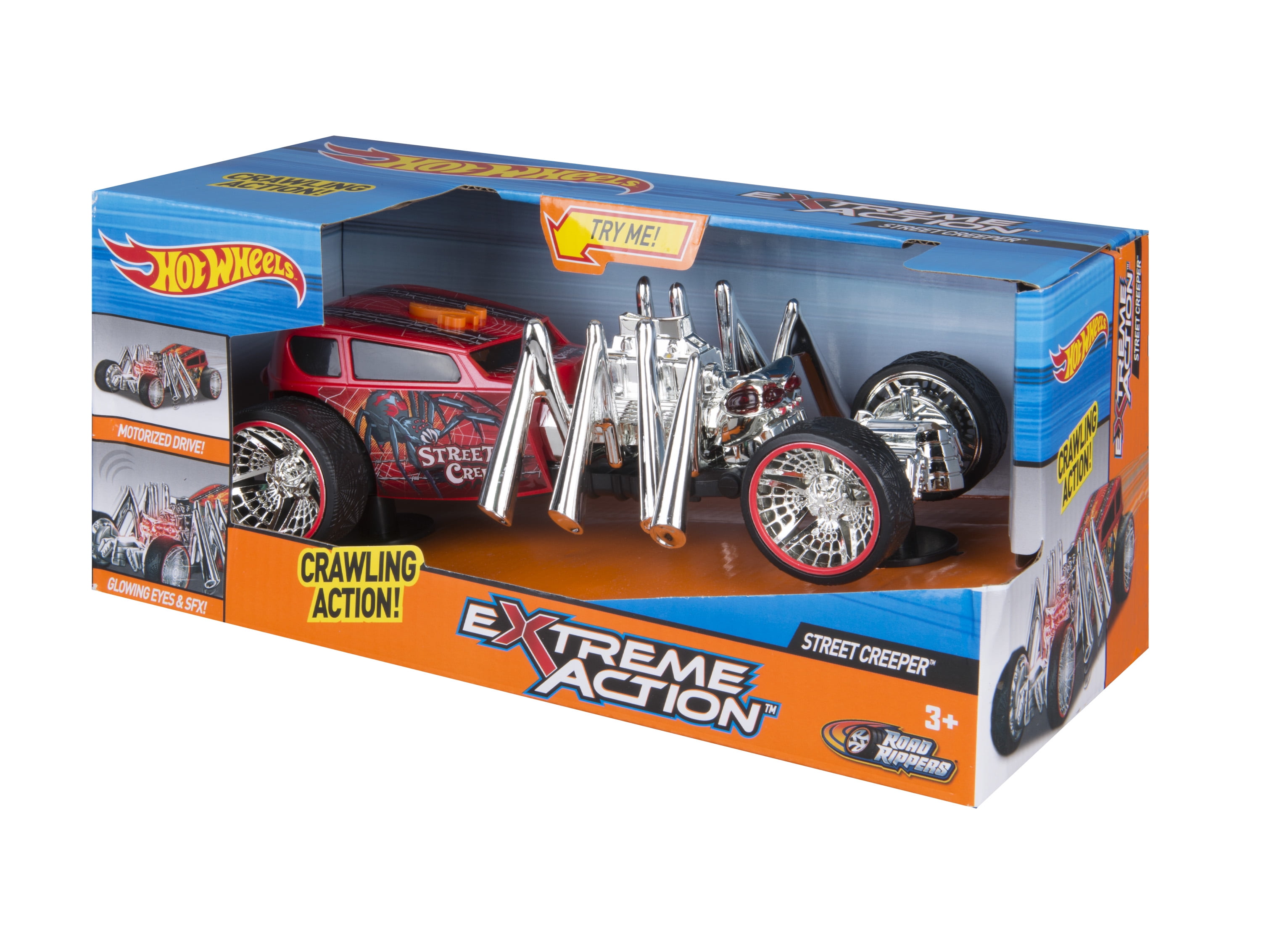 hot wheels street creeper extreme action vehicle