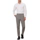 thumbnail image 2 of Pantalones de cuadros INSPIRE CHIC para hombres, con colores contrastantes, patrón de cuadros, pantalones de negocios 30 gris, 2 of 5