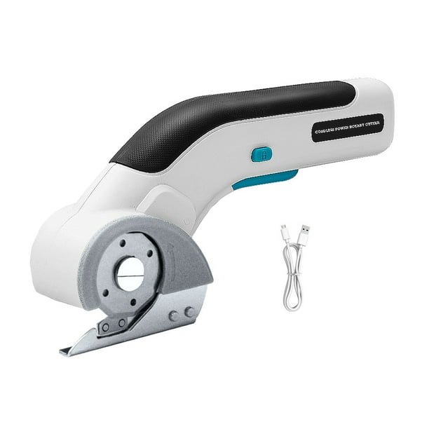 Máquina Cortadora Tela Tijeras para Coser Cuero PVC Litio Eléctricas Inalámbricas 3 6 V Recargables Cortar Algodón/cuero/tela