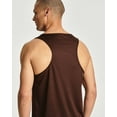 thumbnail image 5 of 5 Pack: Men's Mesh Y-Back Muscle Tank Top - Gym Workout & Bodybuilding Fitness (Available in Big & Tall), 5 of 6