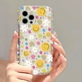 thumbnail image 2 of Funda de teléfono de flores para Samsung A54 5g, A52, A34, A24, A53, A23, A14, A32, A55, A15, A05S, S24 Plus, S22, S23 Ultra, S21, S20 FE, cubierta de sonrisa, 2 of 5