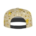 thumbnail image 4 of Fotbe Cute Bee Gnomes Flat Bill Visor Cap Classic Snapback Hat Polyester Foam Trucker Hat Trucker Cap Adjustable Baseball Cap, 4 of 9