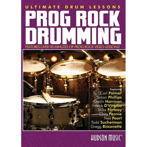 PROGRESSIVE ROCK ULTIMATE DRUM LESSONS SERIES DVD