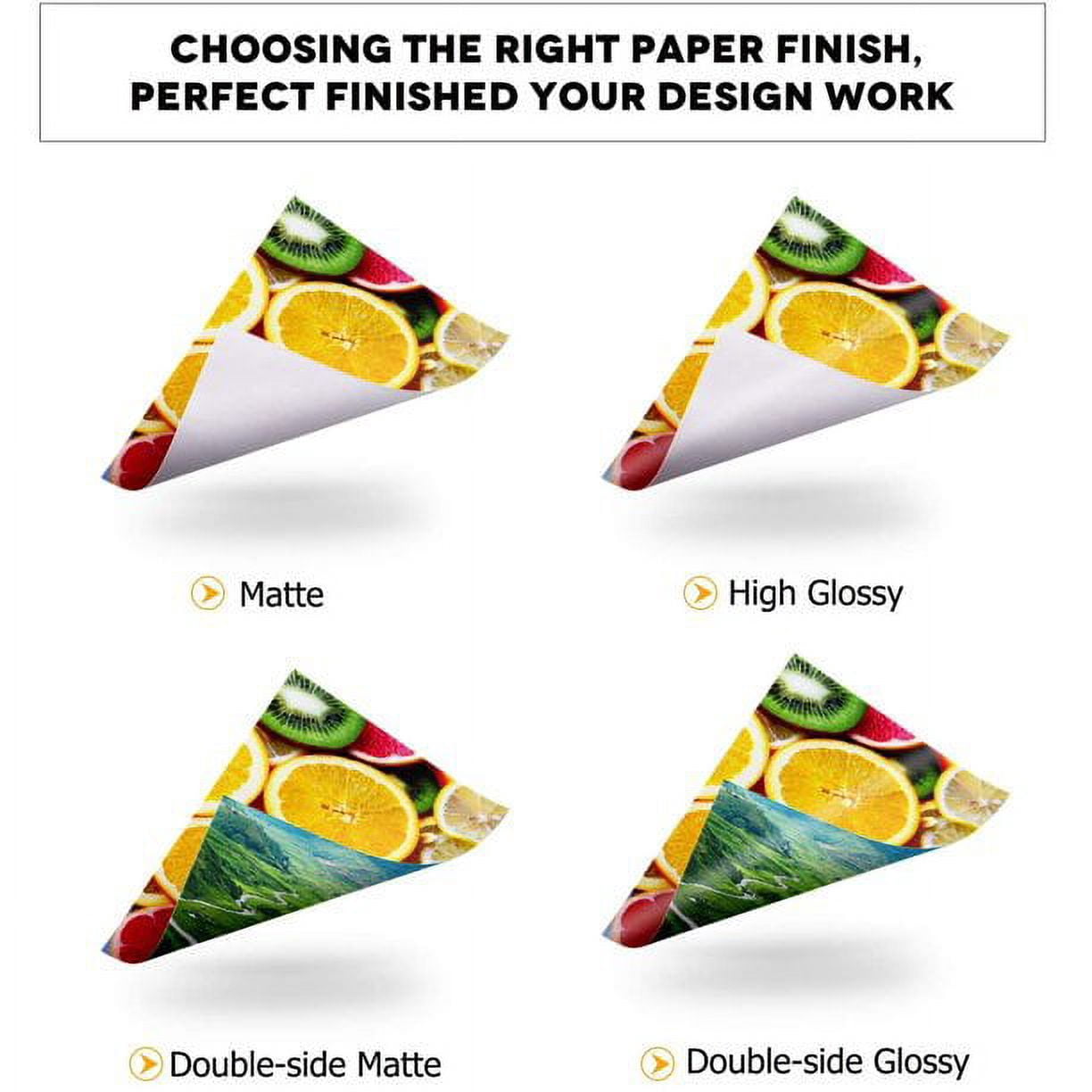 KOALA Matte Photo Paper, 8.5" x 11", 200 Sheets,48lb, 180gsm for Inkjet Printers