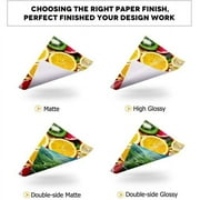 KOALA Matte Photo Paper, 8.5 x 11, 200 Sheets,48lb, 180gsm for Inkjet Printers