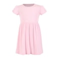 thumbnail image 1 of Vestido George para Niña Liso Rosa Talla 3, 1 of 4
