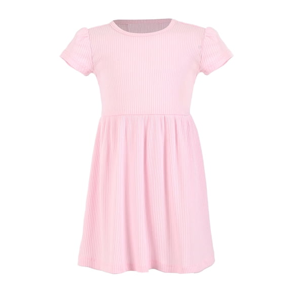 Vestido George para Niña Liso Rosa Talla 3