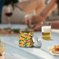 thumbnail image 5 of Yayeee Ashtray with Lid for Cigarette Smokeless Stainless Steel Home Ash Holder, Yellow Sardines Pattern, 5 of 7