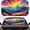 Blue & Purple (57"x32"), variant on Car Windshield Sun Shade, Foldable Front Window Sunshade Blocks UV Rays, Keep Car Interior Cool, Universal Fit for Hatchback, Truck, SUV, MPV