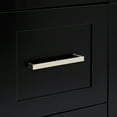 thumbnail image 2 of Ariel Hamlet 61 In. Double Rectangle Sink Vanity With 1.5 In. Carrara White Countertop In Black, 2 of 11
