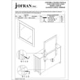 thumbnail image 3 of Jofran Jackson Lodge Youth Mirror in Deep Chocolate, 3 of 3