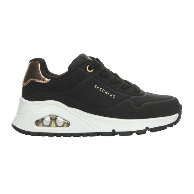 Tenis Skechers Uno Niña Negro Casual Infantil T17-22 negro 19