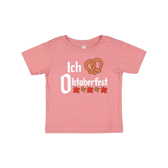 Inktastic Ich Liebe I Love Oktoberfest Pretzel Heart Boys or Girls Baby T-Shirt