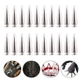 thumbnail image 4 of 20 Pcs DIY Rivets Punk Rivets Fashion Rivets Punk Style Clothes Accessories for Leather Clothes Bags Jeans (7x21mm Peppe, 4 of 7