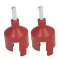 thumbnail image 4 of Electric Fence Insulator Sleeve, Environmentally Friendly 2pcs Simple Operation Durable Electronic Fence Installation Tools High Resistance  For Garden, 4 of 8