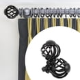thumbnail image 4 of 2 Pcs Embouts de Tringle à Rideaux Ronds de Cage à Oiseaux Remplacement Embouts de Rail de Rideaux Diamant Embouts de Tringle à Rideaux Vis Sphérique, 4 of 9
