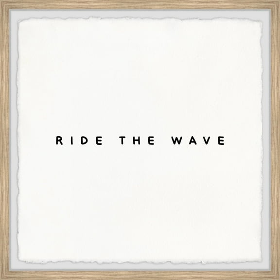 Marmont Hill Ride the Wave II Framed Painting Print
