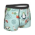 thumbnail image 3 of Kll Christmas Winter Animals Men'S Cotton Boxer Briefs Underwear-Xx-Large, 3 of 9