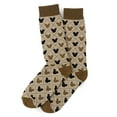 thumbnail image 2 of Mickey Silhouette Diamond Tan Socks, 2 of 3