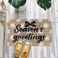 thumbnail image 4 of Dsscvnef Christmas Welcome Mats for Front Door, Funny Door Mats Outside Soft Small Rug Blanket under 15, 4 of 5