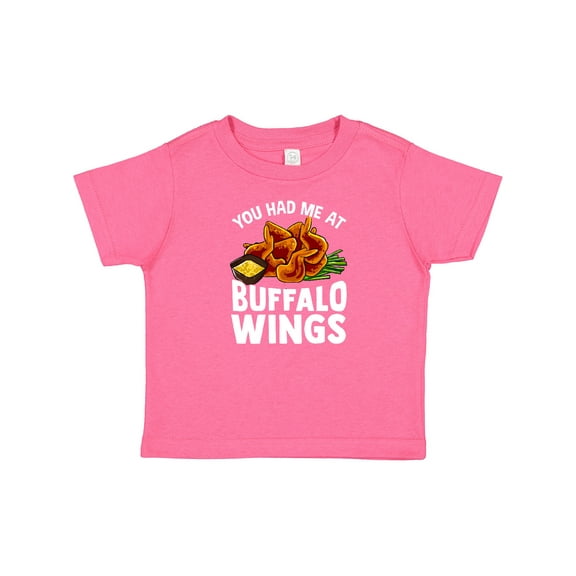 Inktastic Buffalo Wings Game Day Snack Boys or Girls Baby T-Shirt