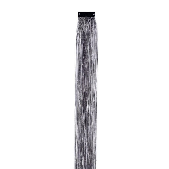 1Pcs Hair Tinsel Clip In Hair Extensions Bling Silk For Flare Strands Shining Sparking Hair
