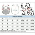 thumbnail image 2 of Pet Summer Reflective Swimsuit Lifejacket with D Ring and Handle, 2 of 7