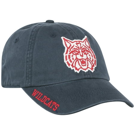 - Men's Top of the World Navy Arizona Wildcats Team Color Washed Adjustable Hat - No Size