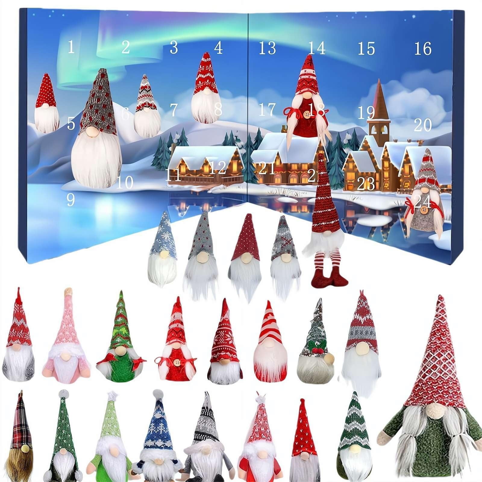 Calendrier De L'Avent Compte à Rebours De Noël, Boîte Surprise Avec Calendrier De Noel Pour Chats Decoration Festive En Acrylique Modele E 98272539