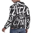thumbnail image 6 of Kdxio In Pizza We Crust Art Print Mens Casual Hooded Collar Drawstring Hoodies Pullover Sweatshirts Casual Long Sleeve Shirts-Large, 6 of 7