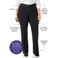 thumbnail image 2 of Catherines Women's Plus Size Right Fit Pant (Curvy), 2 of 6