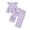 a18-Purple, variant on KPOPLK Girls 2-Piece Outfit Sets Kids Toddler Baby Ruffled Sleeve Tops Cute Print Long Pants 2Pcs Outfits Set Girls Sets(4-5 Years,Blue)