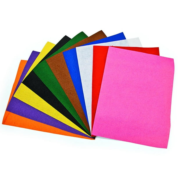 40sheet soft needle felt fabric non woven holiday diy craft wool blend 300x200mm. gigantic fantastic felt sheets 50 pc craft supplies 50 pieces