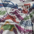thumbnail image 5 of Ambesonne Cars Valance Pack of 2, Rhythmic Colorful Automobiles, 54"X12", Pale Grey and Multicolor, 5 of 5