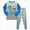 B162--Blue, variant on Toddler Pajamas Boy Girls Girls Pajama Set Winter Warm Sleepwear Pjs Set Tops Pants Outfits Loungewear 7-8 Years Boy Girl Black Fall Winter Tops Pants Set