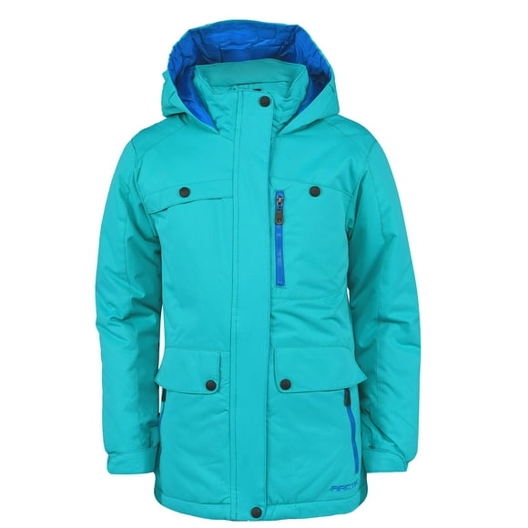 Arctix Girls Jackalope Insulated Winter Jacket, Bluebird, 2T