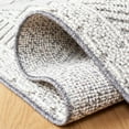 thumbnail image 5 of SAFAVIEH Global Kestrel Diamond Indoor/Outdoor Area Rug, Light Grey/Dark Grey, 5'3" x 7'6", 5 of 6