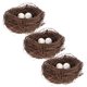 thumbnail image 3 of Sets Artificial Rattan Bird Nest Easter Eggs Nest Handmade Nest Easter Ornaments, 3 of 6