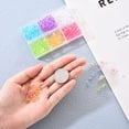thumbnail image 6 of Transparent Acrylic Beads Bicone Mixed Color 6x5.5mm Hole: 2mm 360pcs/box, 6 of 7