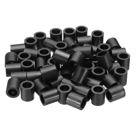 Uxcell ABS Spacers Washer 60 Pcs 12.2mm ID 18mm OD 20mm Length for M12 Screws