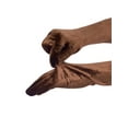 thumbnail image 4 of INSPIRE CHIC Women's Velvet Elbow Length Full Finger Evening Glove for Elegant Formal Brown, 4 of 6