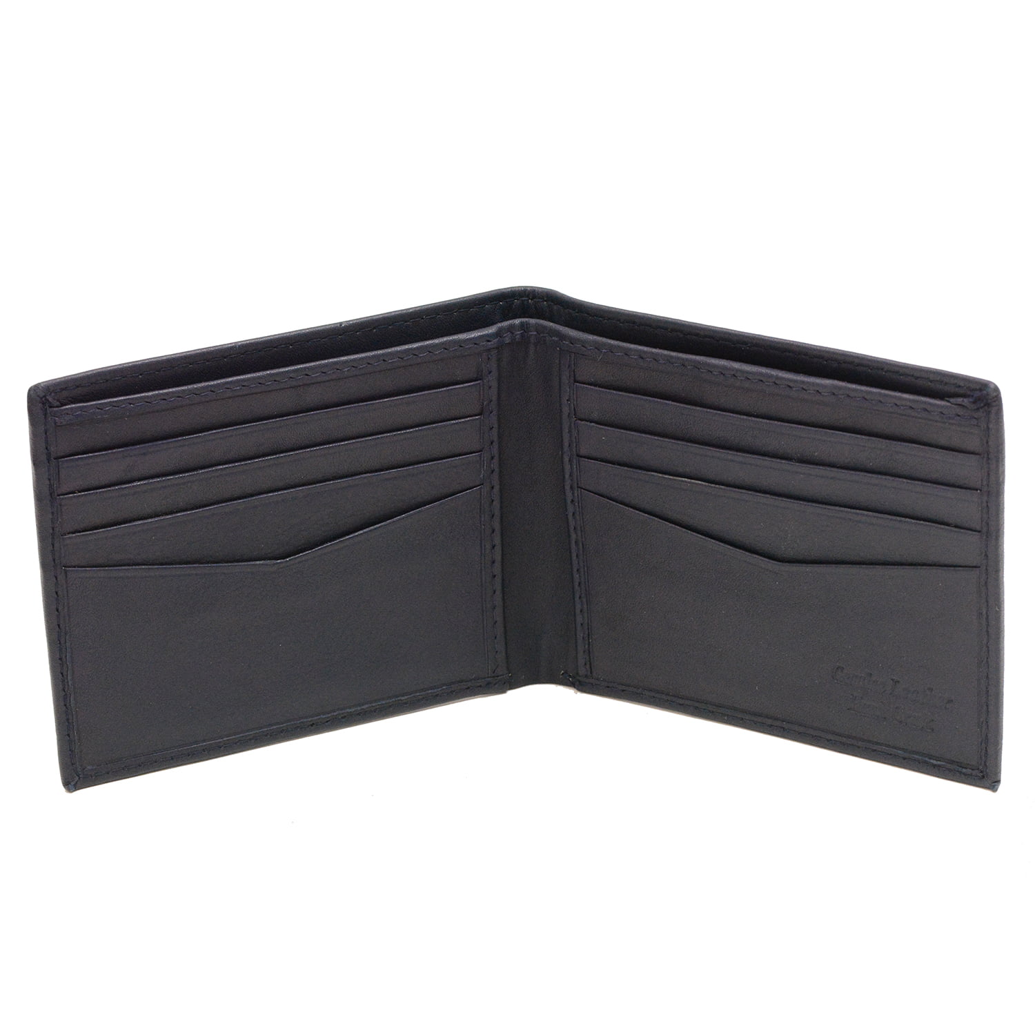 Paul&Taylor Men's Bifold Wallet No ID Slim Genuine Leather - Walmart.com