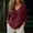 Wine women v neck long sleeve t shirt a1, variant on SSZMDLB Women V Neck Long Sleeve T-Shirts Loose Fit Flowy Casual Basic Solid Party Club Evening Night Out Daily Wear Tops, Black M