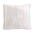 thumbnail image 3 of Cozy Line Home Fashions Pink Princess Ruffle Stripe 100% Cotton Square Décor Throw Pillow (Pink Princess, 1 Piece), 3 of 4